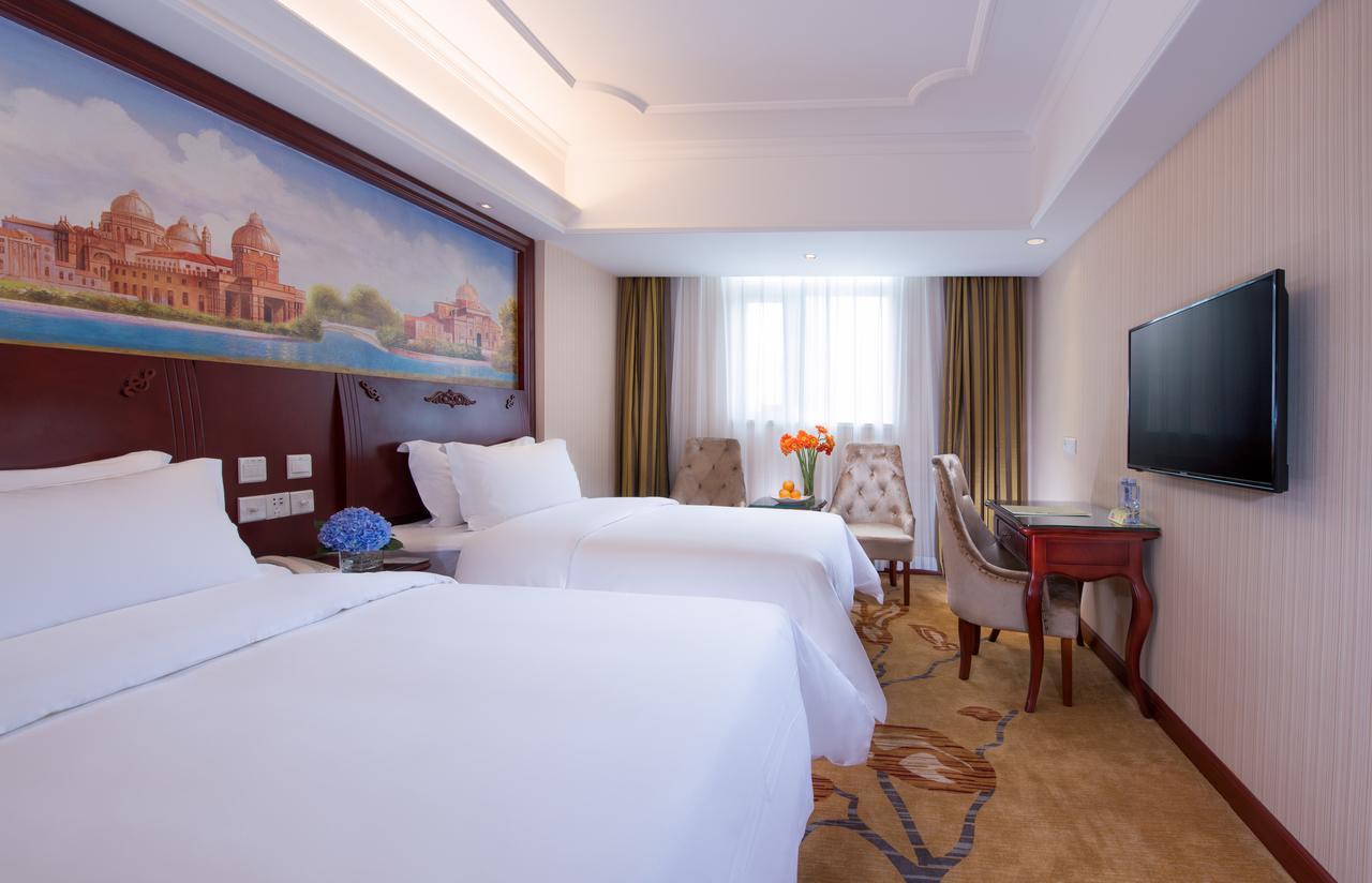 Vienna International Hotel Shanghai Pudong Huinan Buitenkant foto